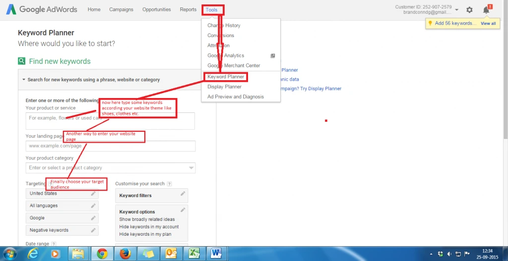 Keyword Planner